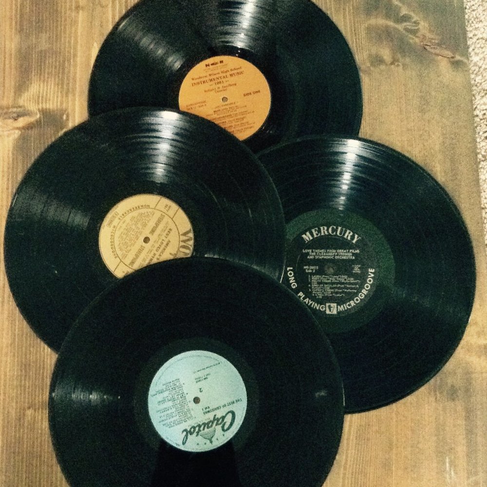 Retro Record Discs